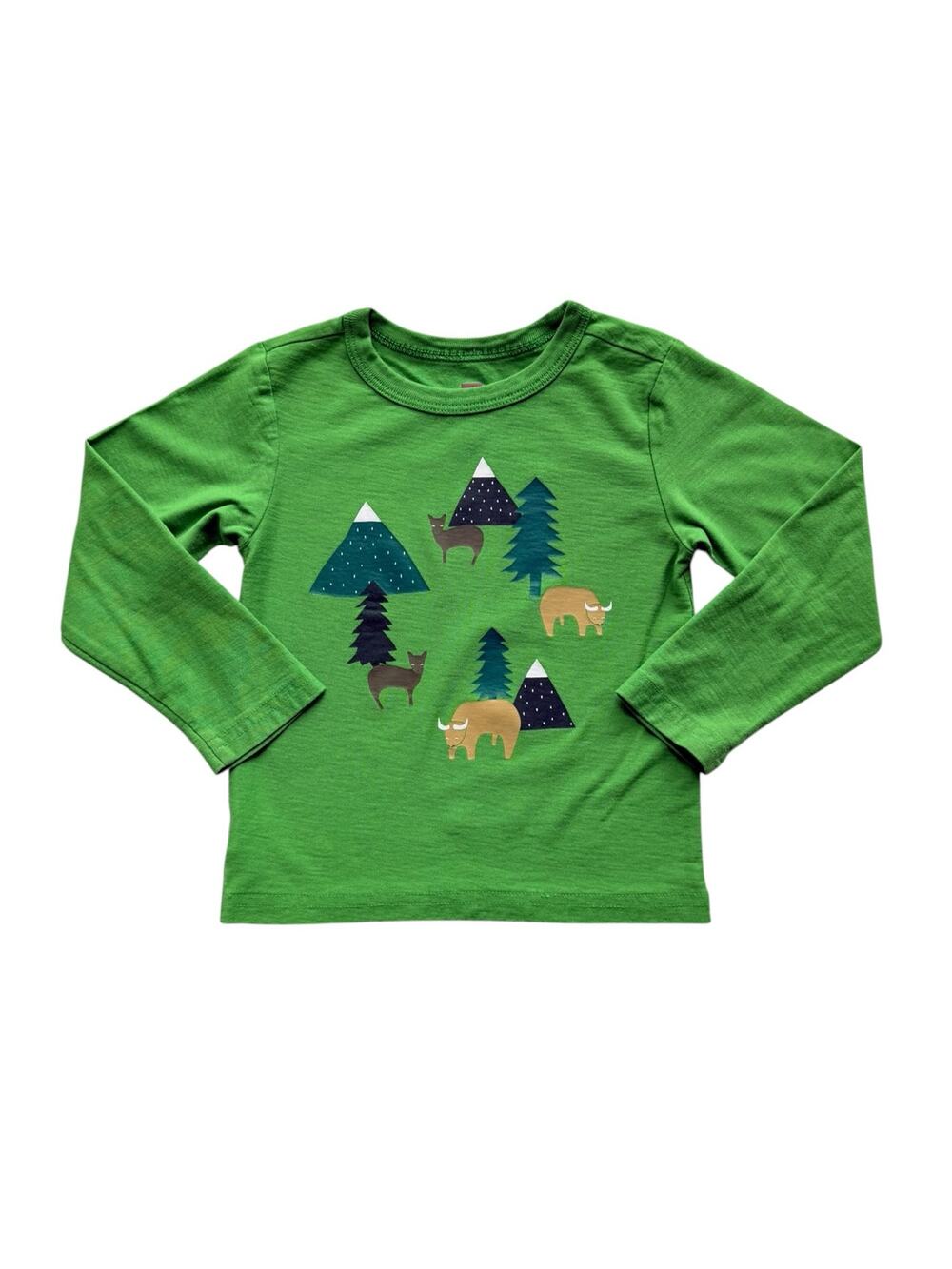 Tea Collection Nepal Forest Animals Tee Size 2T
